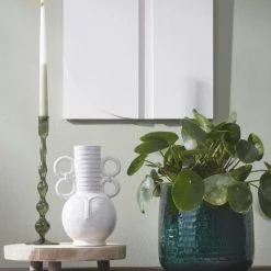 Mica Decorations Lot De 8 Bougies Longue Gris Clair -Bougeoirs Soldes Magasin lot de 8 bougies longue gris clair 2