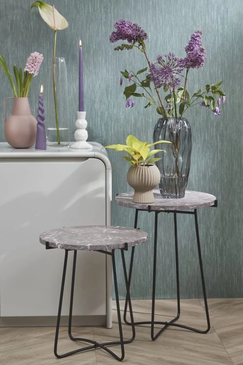 Mica Decorations Lot De 8 Bougies Longue Lilas 4 Mica Decorations Lot De 8 Bougies Longue Lilas – Image 2