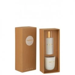 LANADECO Bougies Parfum D'intérieur 100ml Et Bougie Parfumée 30h -Bougeoirs Soldes Magasin parfum d interieur 100ml et bougie parfumee 30h 2