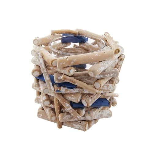 Sia Deco Bougeoirs Photophore En Bois Marin 3 Sia Deco Bougeoirs Photophore En Bois Marin