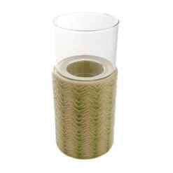 Sia Deco Bougeoirs Photophore En Céramique Totem H24cm -Bougeoirs Soldes Magasin photophore en ceramique totem h24cm 3