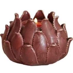 Becquet Bougeoirs Photophore En Céramique Rose -Bougeoirs Soldes Magasin photophore en ceramique violet