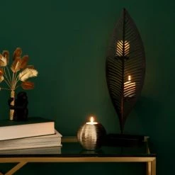 Bougeoirs Soldes Magasin -Bougeoirs Soldes Magasin photophore en dolomite doree 1000 11 33 208108 4