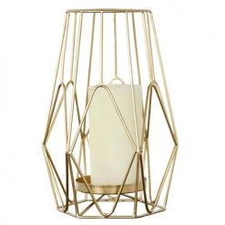 Sensei Maison Bougeoirs Photophore En Métal 25 Cm