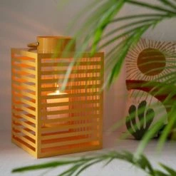 Maisons Du Monde Bougeoirs Photophore En Métal Ajouré Jaune -Bougeoirs Soldes Magasin photophore en metal ajoure jaune 1000 6 35 214342 4