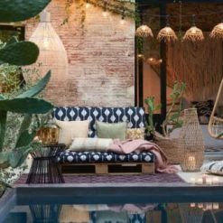 Maisons Du Monde Bougeoirs Photophore En Papier Tressé Marron -Bougeoirs Soldes Magasin photophore en papier tresse marron 1000 15 37 222749 5