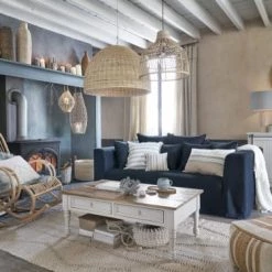 Maisons Du Monde Bougeoirs Photophore En Papier Tressé Marron -Bougeoirs Soldes Magasin photophore en papier tresse marron 1000 15 37 222749 6