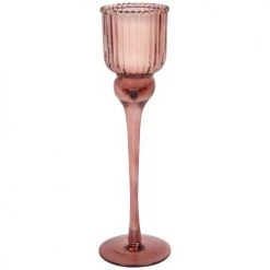 Maisons Du Monde Bougeoirs Photophore En Verre Rose -Bougeoirs Soldes Magasin photophore en verre rose 1000 13 34 227830 2