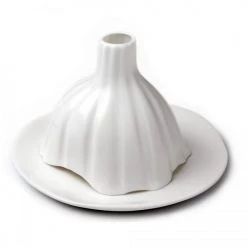 Tsé & Tsé Associées Bougeoirs Photophore Igloo De Nuit Rayé Porcelaine