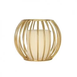 Sensei Maison Bougeoirs Photophore Métal Rond 13x11 Cm -Bougeoirs Soldes Magasin photophore metal rond 13x11 cm 7