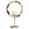 LANADECO Bougeoirs Photophore Rond Sur Pied -Bougeoirs Soldes Magasin photophore rond sur pied 4