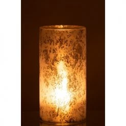 LANADECO Bougeoirs Photophore Rond Verre H35cm -Bougeoirs Soldes Magasin photophore rond verre h35cm 2