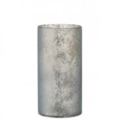 LANADECO Bougeoirs Photophore Rond Verre H35cm