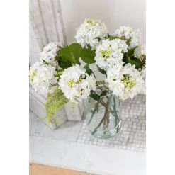 LANADECO Bougeoirs Photophore Verre Bleu H33cm -Bougeoirs Soldes Magasin photophore verre bleu h33cm 2