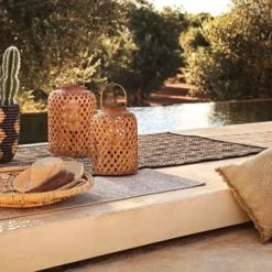 Maisons Du Monde Bougeoirs Photophores En Bambou Marron (x2) -Bougeoirs Soldes Magasin photophores en bambou marron x2 1000 16 39 220455 4