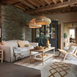 Maisons Du Monde Bougeoirs Photophores En Bambou Marron (x2) -Bougeoirs Soldes Magasin photophores en bambou marron x2 1000 16 39 220455 5