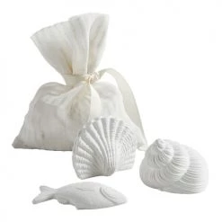 Mathilde M Bougies Pochon 3 Décors Parfumés - Fleur De Néroli