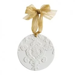 Mathilde M Bougies Pochon De 3 Décors Parfumés à Suspendre - Sapin Doré -Bougeoirs Soldes Magasin pochon de 3 decors parfumes a suspendre sapin dore 3