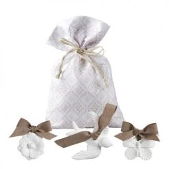 Mathilde M Bougies Pochon De 3 Décors Parfumés Palazzo Bello - Figuier Dolce