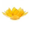 Mani Bhadra Bougeoirs Porte Bougie Fleur De Lotus Jaune Et Or -Bougeoirs Soldes Magasin porte bougie fleur de lotus jaune et or