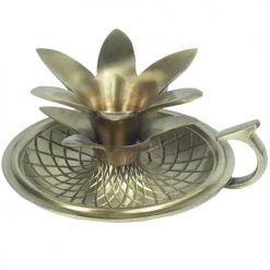 Ixia Bougeoirs Porte Bougie Fleur En Laiton