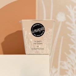 Bougies La Française Bougies Recharge Bougie Parfumée Cire Végétale Le Jardin -Bougeoirs Soldes Magasin recharge bougie parfumee cire vegetale le jardin 1