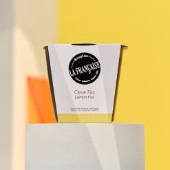 Bougies La Française Bougies Recharge Bougie Parfumée Citron Fizz -Bougeoirs Soldes Magasin recharge bougie parfumee citron fizz 1