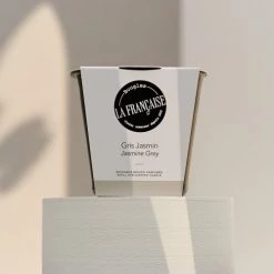 Bougies La Française Bougies Recharge Bougie Parfumée Gris Jasmin -Bougeoirs Soldes Magasin recharge bougie parfumee gris jasmin 1