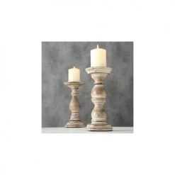 Wadiga Bougeoirs Set De 2 Chandeliers En Bois De Mangue H23cm 10 Wadiga Bougeoirs Set De 2 Chandeliers En Bois De Mangue H23cm -Bougeoirs Soldes Magasin set de 2 chandeliers en bois de mangue h23cm 2